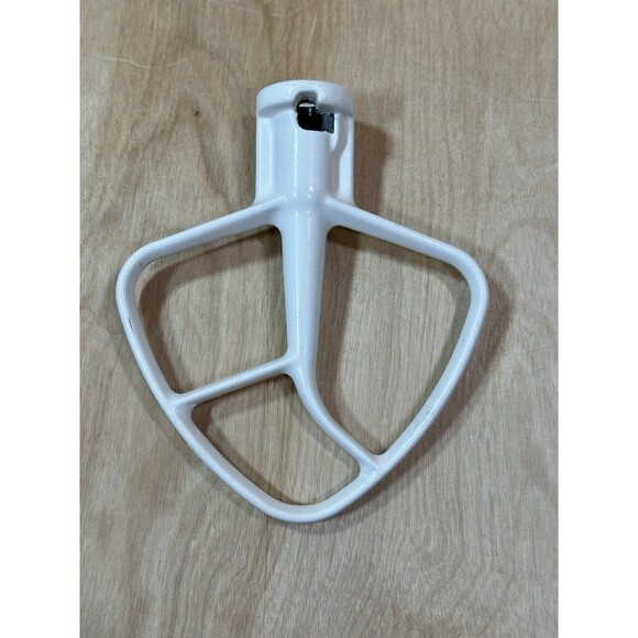 KitchenAid Stand Mixer Flat Beater Attachment White Coated Tilt Head K45 KSM90 - Picture 2 of 5